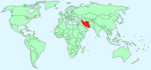 where-is-iran-located